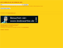 Tablet Screenshot of bodowartke.slip-up.de